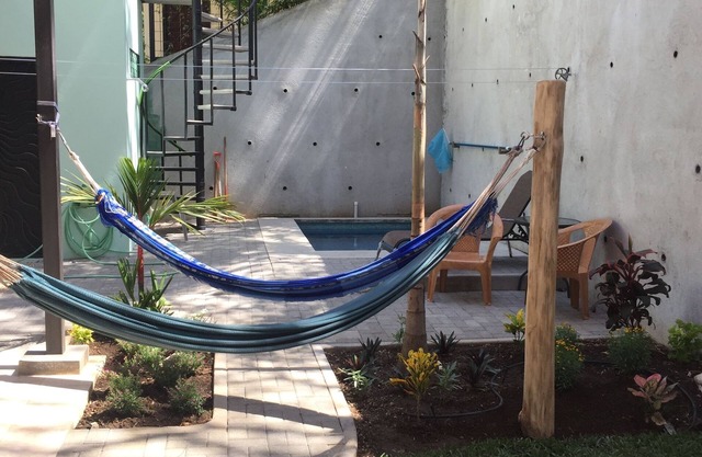 Charming 2-bedroom house with WiFi, AC,Pool, in lovely Playa Guiones/ Nosara