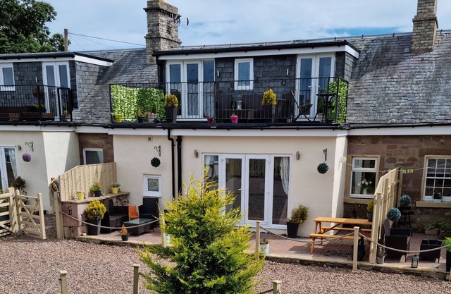 Charmantes Haustierfreundliches 3-Bett-Ferienhaus in der Nähe des Dorfes Norham Northumberland