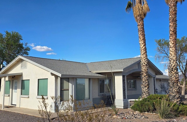 Charming 3 bed 3 bath home with stunning views of Mt Graham and valley below.