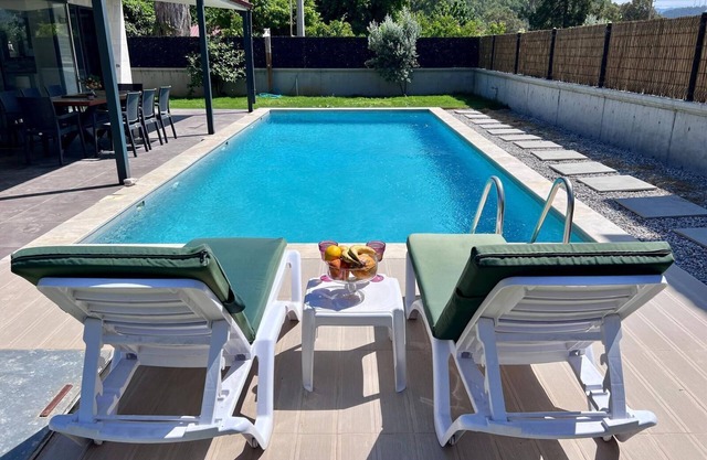 Charming 4-bedroom villa with fitness room, WiFi in beautiful Fethiye