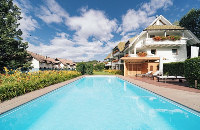 Charmante Ferienwohnung "Steppe" in Villa Anina mit Pool