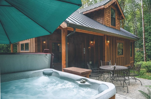 Charming, Artfully Crafted Cedar Springs Cabin, Secluded Forest, BBQ, Hot Tub