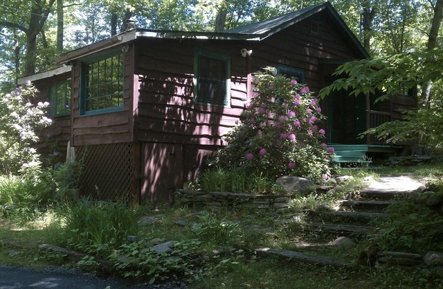Charmante Hütte mit rauschenden Bach im Hinterhof für einen ruhigen Rückzug
