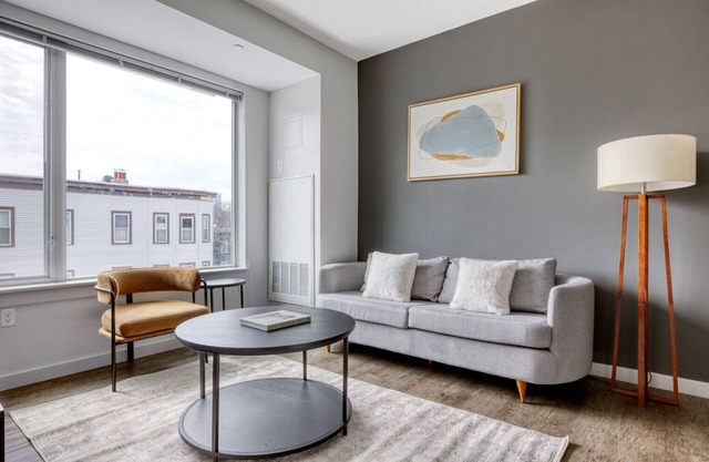 Charming Cambridgeport 1BR w/ W/D & Gym, nr MIT, by Blueground