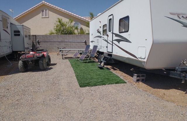 Charming Chateau RV with in the Desert of Scenic, Arizona