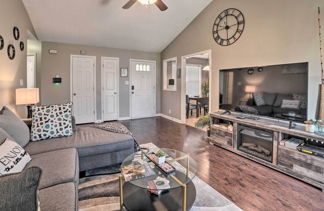 NEW! Charming Clarksville Home w/ Yard & Fire Pit!