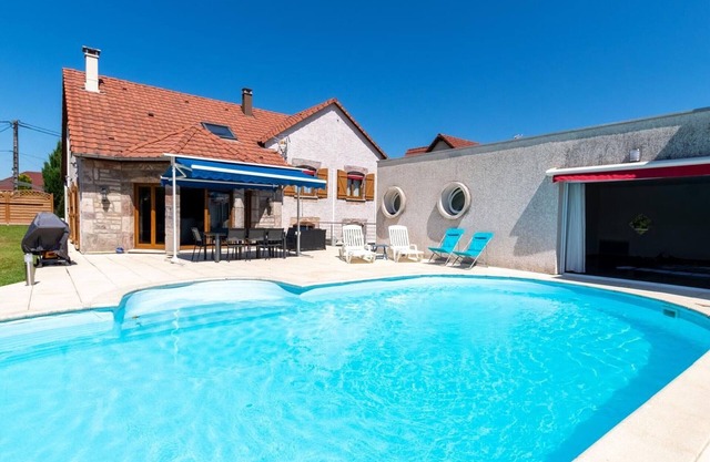 Charmantes Ferienhaus mit privatem Pool und Whirlpool in den Vogesen