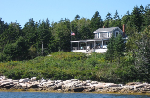 Charmantes Ferienhaus mit Blick auf die Inseln der Muscongus Bay
