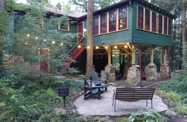 Charmantes Creekside Camp in den Laurel Highlands