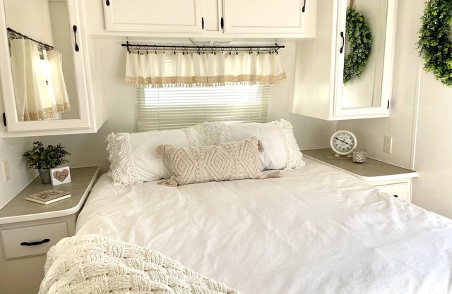 Charming Farmhouse in a Travel Trailer