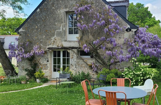 Charmantes Ferienhaus 4 / 5p. Schwimmbad - Villandry