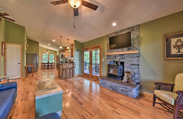Charming Galax Retreat w/ Wraparound Deck!