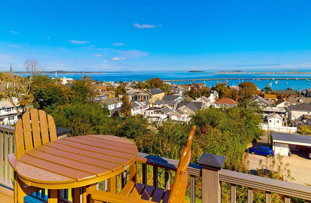 Charming & historical waterfront retreat with patio, W/D, & amazing balcony view