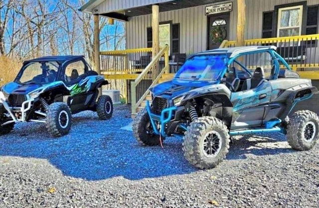 Charming Home sits on 21 acres! Come ride the West Virginia trails system