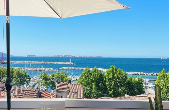 Duplex de charme, vue mer féérique