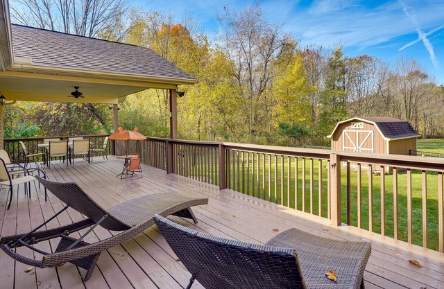 Charming Howard Getaway w/Deck, 1 Mi to Lake!