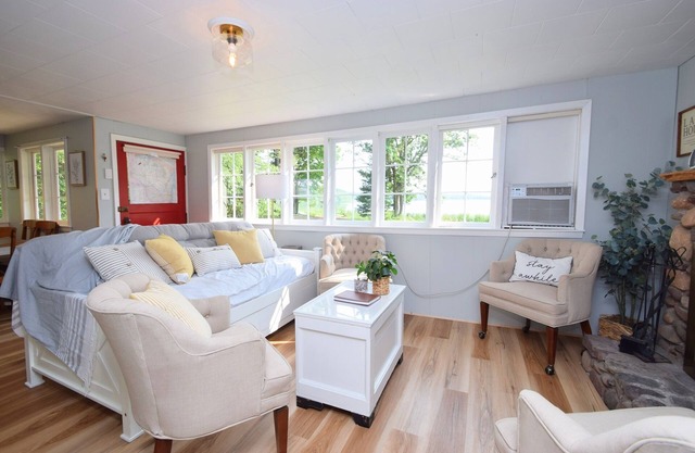 Charming Lakeside Cottage nestled on 40 private, wooded acres on Big Sand Lake