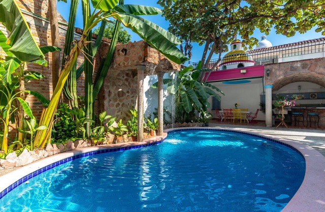 Charming Mexican traditional hacienda in Puerto Vallarta.