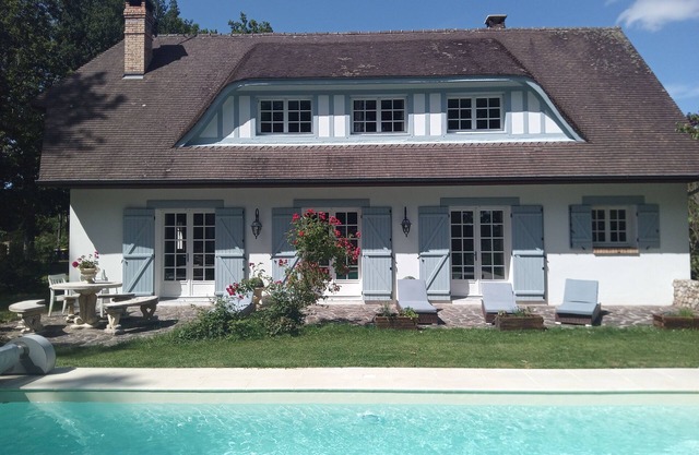 Charmantes normannisches Haus in einem privaten bewaldeten Park, 30 Minuten vom Meer entfernt