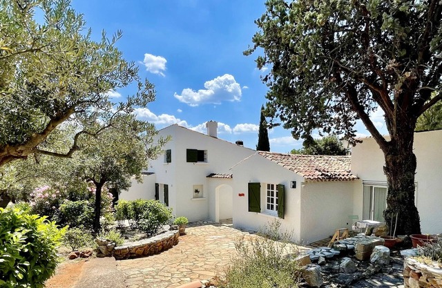 Charming Provencal villa with swimming pool in the heart of olive groves