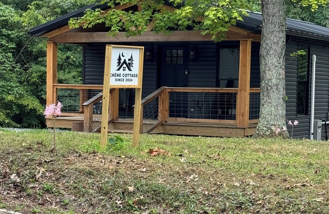 Charming renovated cottage nestled in serene state park.