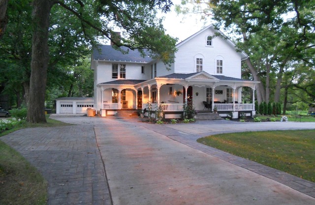 Charming River Rd Flucht circa 1860