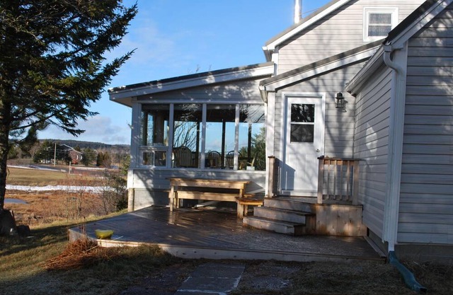 Charming Shipbuilder Haus befindet sich an der Küste der Mighty Bay of Fundy
