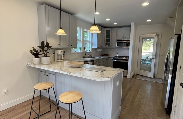 Charming spacious 1933 newly renovated private home. Walk to trails