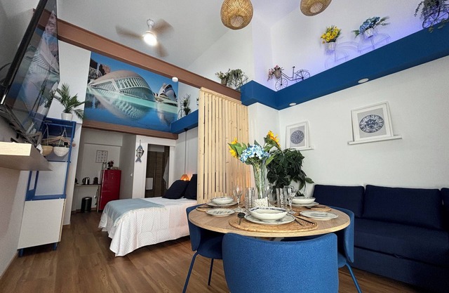Charming studio in enchanting València with AC, WiFi