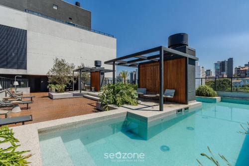 Studio Charmoso c/piscina em POA GRB0917