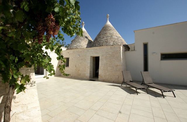 Zauberhaftes Trullo in Cisternino mit allem Komfort, kostenloses WLAN & Parken