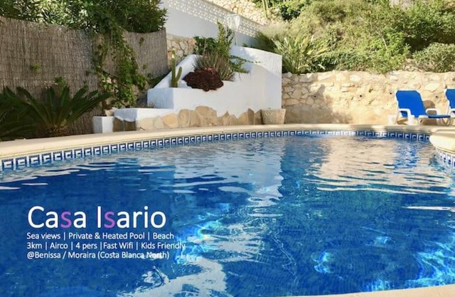 Charming Villa in Montemar with private pool and sea views