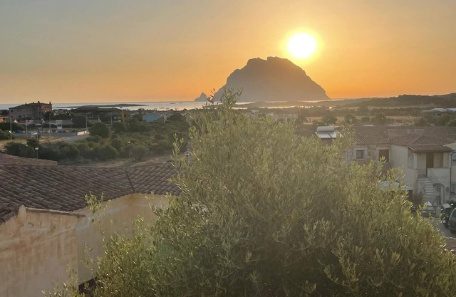 Villa mit garten veranda Blick auf Tavolara WLAN Haustiere erlaubt Self Check-in