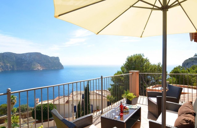 Meerblick Villa mit Pool Hafen Andratx La Mola