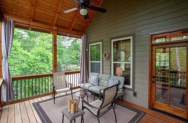 Charming Woodland Retreat w/ Porch, Fireplace, Golf & Pool Access