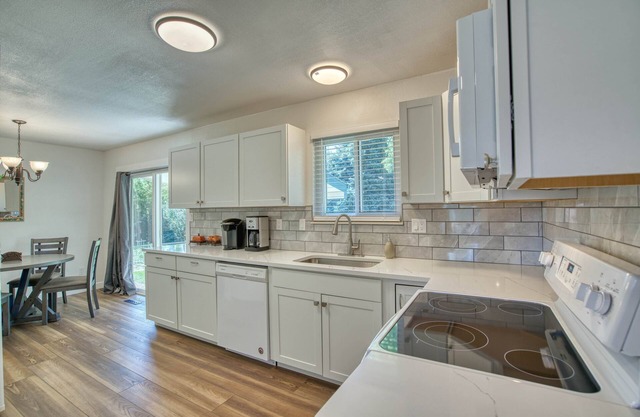 Cheerful CO roomy home with fenced yard