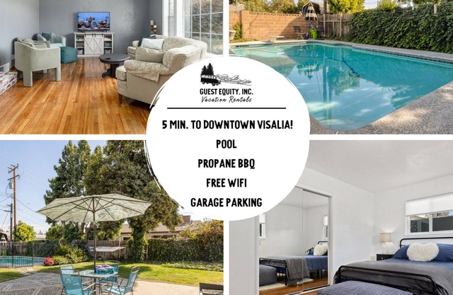 Cheerful & Cozy 3bd w Pool, Yard, Great Location | 3 Bed, 2.5 Bath