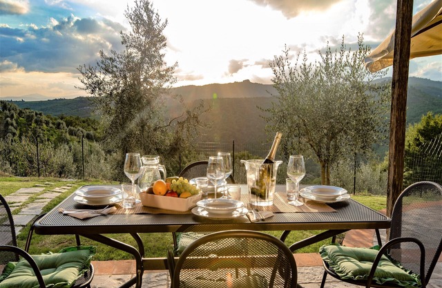 Chianti Sonnenschein mit Pool und Aussicht