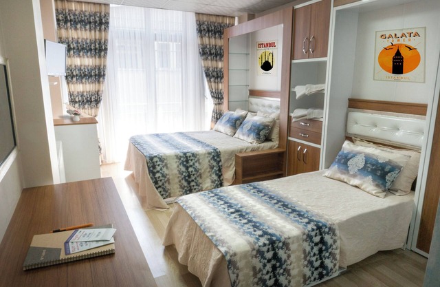 Chic 1-bedroom hotel with WiFi, AC in enchanting Istanbul