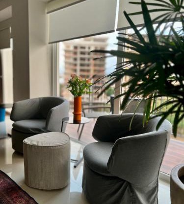 Chic 1BR 1BA Zoho Skies condo with rooftop pool stunning views