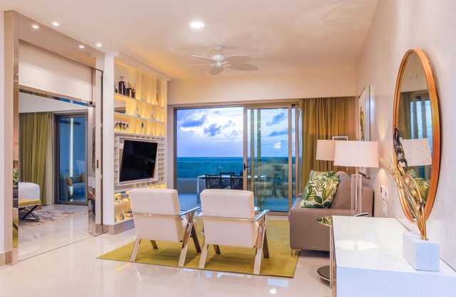 Chic 1BR Suite by the Beach at Garza Blanca Resort & Spa