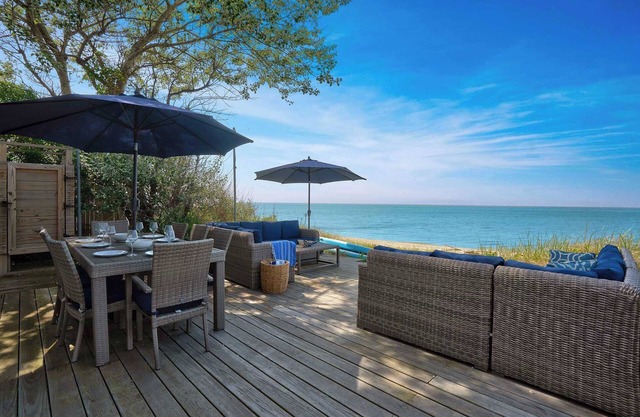 Sea Side Strandhaus North Fork Vineyards Hamptons niedrige monatliche Rate anfragen!