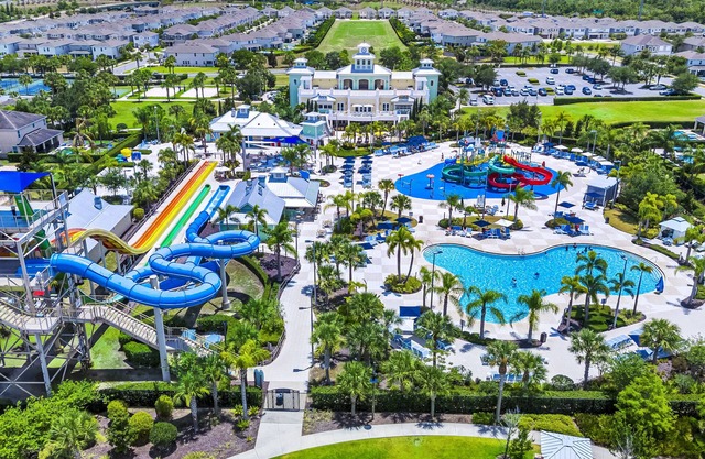 Chic Home near Disney with Waterpark Access in Reunion Village with Resort Amenities - 7962H