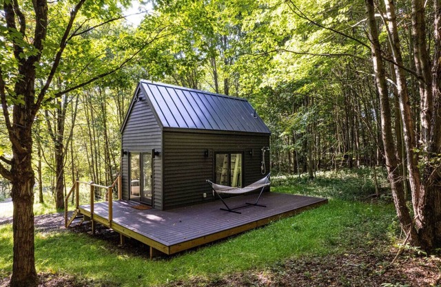 New! Catskills Mini Cabin Retreat with Loft Bedroom