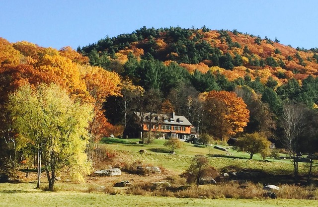 Circa 1900 Berkshire Cottage on 75 acres. Very private yet centrally located.