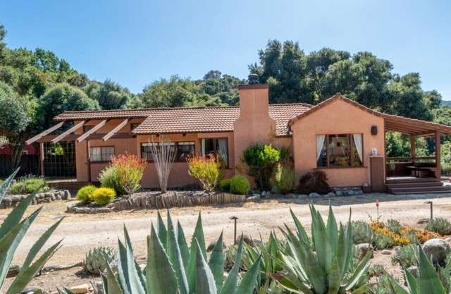 Classic adobe home comfortably nestled in the heart of Carmel Valley