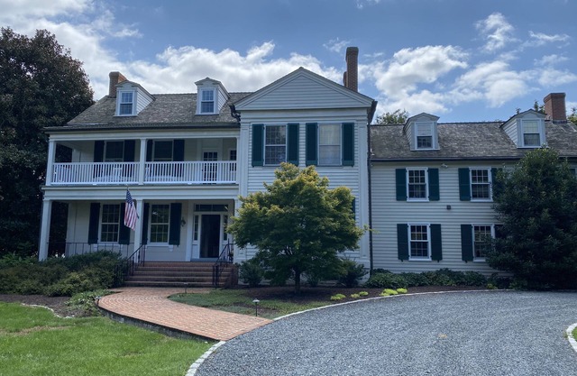 Klassisches Eastern Shore Waterfront Manor House