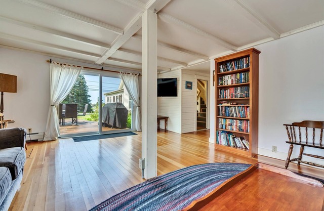 Classic Maine farmhouse with modern amenities