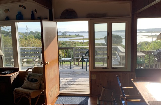 Classic Vineyard summer cottage with private waterfront access.