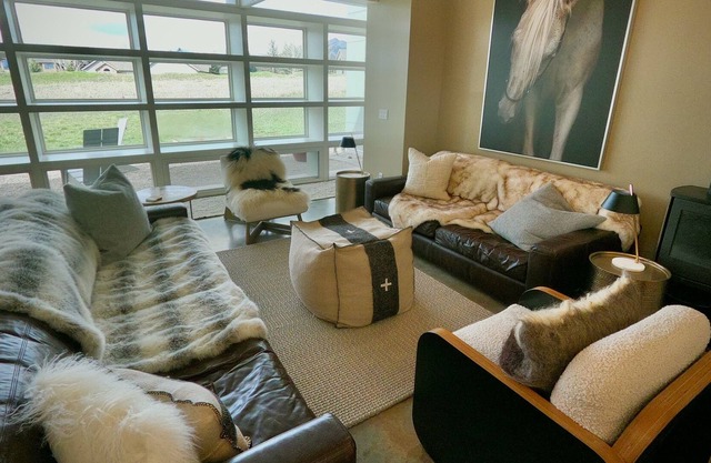 Clean contemporary two-bedroom two-bath home